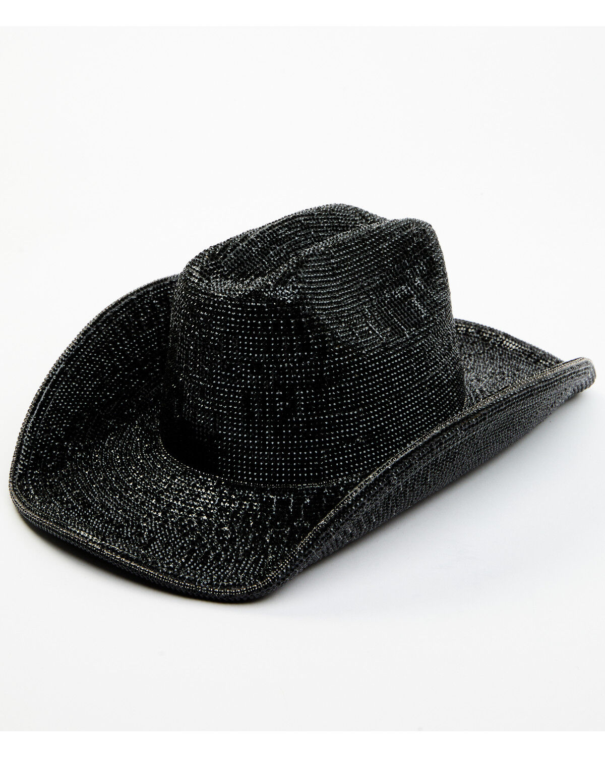 Image #1 - Wonderwest Women's Black Rhinestone Western Hat, Black, hi-res