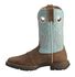 Durango Lady Rebel Blue Saddle Cowgirl Boots - Square Toe, Bay Apache, hi-res