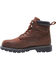 Image #3 - Wolverine Men's Floorhand Waterproof 6" Work Boots - Round Toe, Dark Brown, hi-res