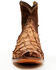 Image #4 - Corral Men's Exotic Pirarucu Western Ankle Boots - Snip Toe, Cognac, hi-res