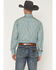 Image #4 - Stetson Men's Medallion Print Long Sleeve Snap Western Shirt, Blue, hi-res