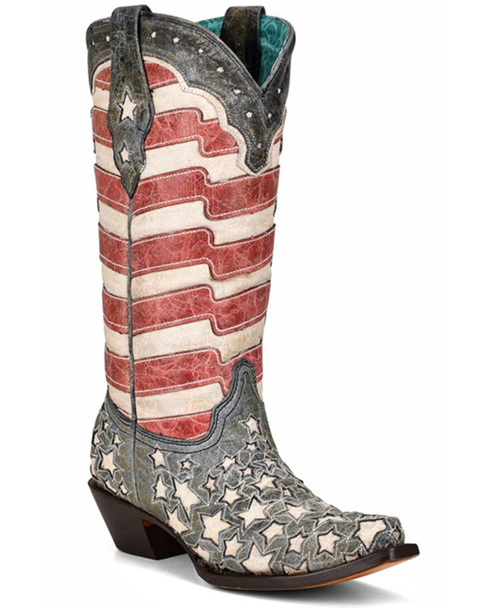 Stars and stripes cowboy boots hot sale