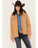 Image #1 - Paramount Network's Yellowstone Women's Quilted Barn Coat , Tan, hi-res