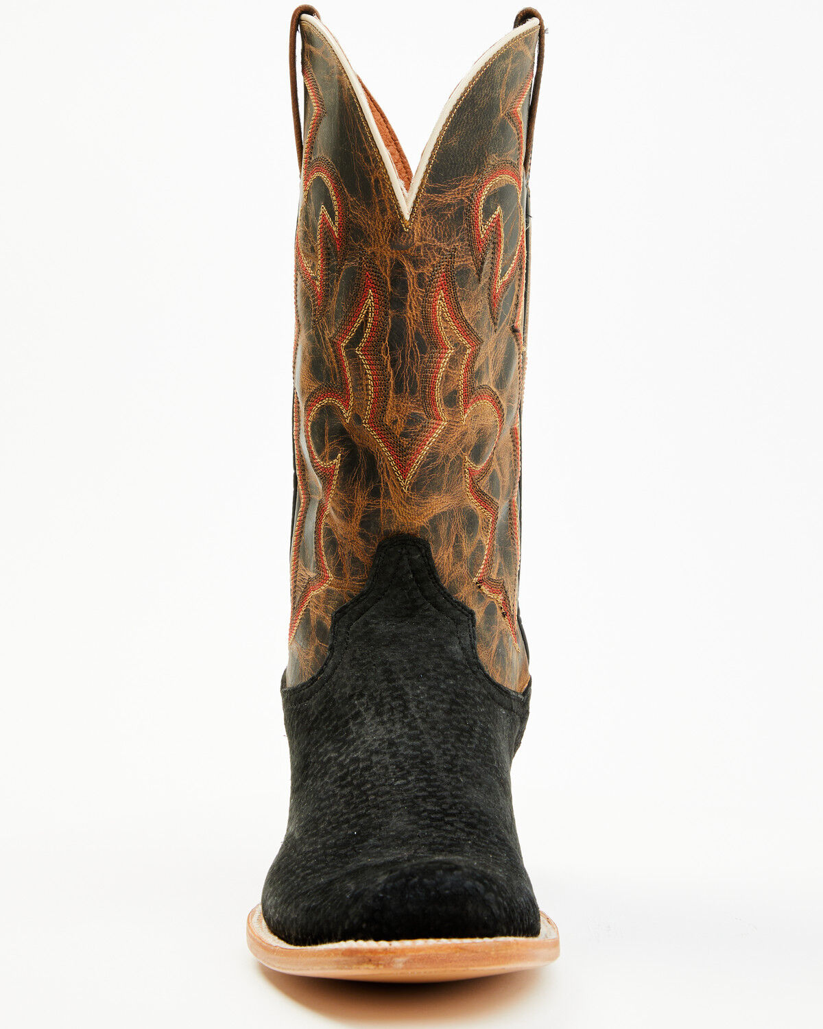 Image #4 - Dan Post Men's Cappy Exotic Carpincho Western Boots - Square Toe, Black, hi-res