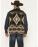 Image #4 - Cody James Men's Southwestern Print Flannel Insulated Vest, Dark Brown, hi-res