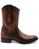 Image #2 - Ferrini Men's Winston Western Boots - Medium Toe , Brown, hi-res