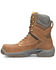 Image #2 - Carolina Men's Duke 8" Lace-Up Work Boots - Carbon Toe , Brown, hi-res