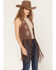 Image #1 - Shyanne Women's Simpson Embellished Fringe Faux Suede Vest, Brown, hi-res