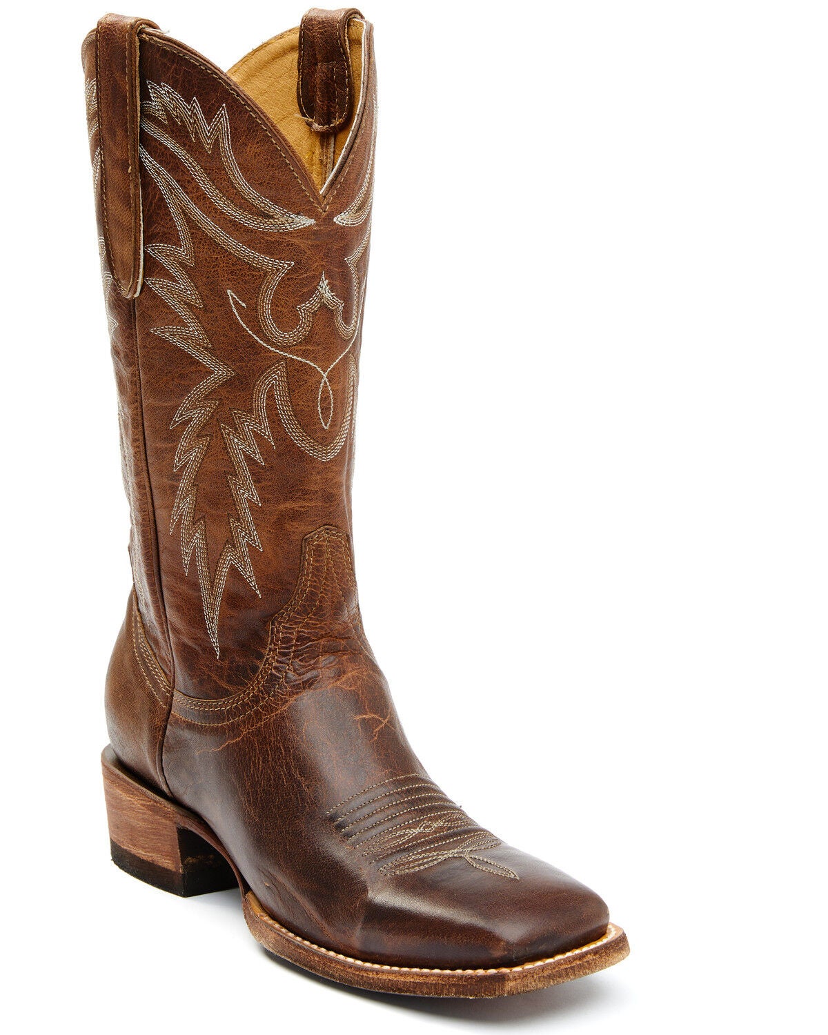 Idyllwind Women's Brash Western Boots - Broad Square Toe, Brown, hi-res