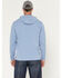 Image #4 - Ariat Men's FR Baselayer Hooded Long Sleeve Work Shirt, Medium Blue, hi-res