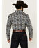 Image #4 - Cody James Men's Revved Up Medallion Print Long Sleeve Snap Western Shirt - Big, Ivory, hi-res