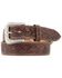 Image #1 - Nocona Tooled Leather Belt, Brown, hi-res