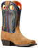 Image #1 - Ariat Boys' Derby Monroe Western Boots - Square Toe, Beige, hi-res