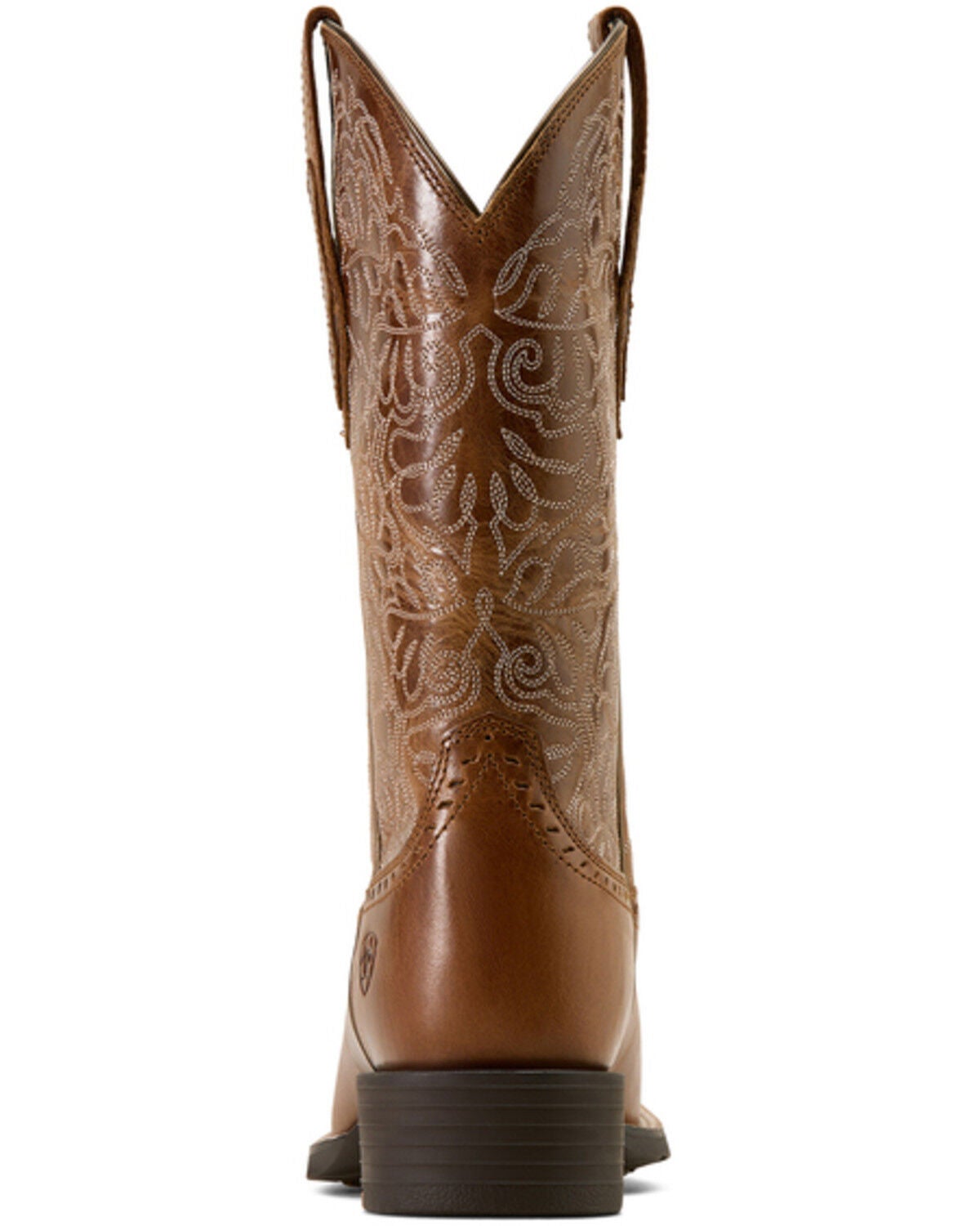 Image #3 - Ariat Women's Round Up Remuda Performance Western Boots - Broad Square Toe, Tan, hi-res