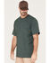 Image #2 - Hawx Men's Forge Solid Work Pocket T-Shirt - Big & Tall, Dark Green, hi-res