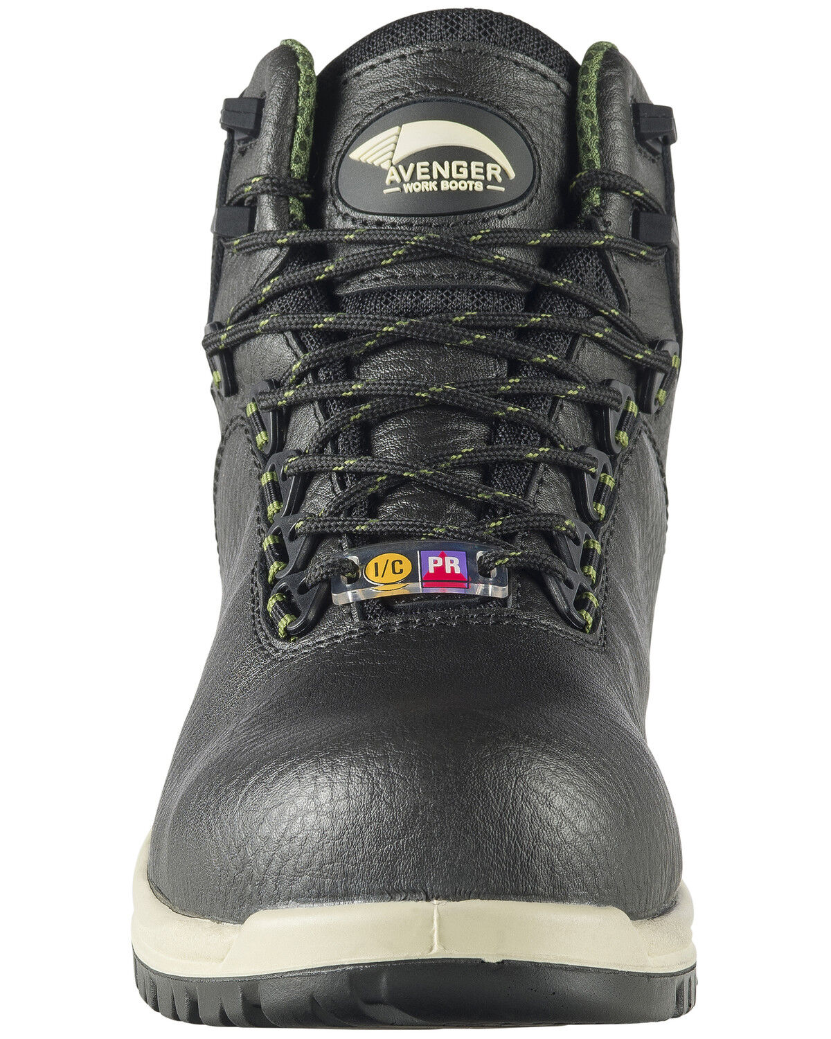 Image #5 - Avenger Men's Breaker Work Boots - Composite Toe, Black, hi-res