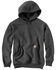 Image #1 - Carhartt Men's Rain Defender Paxton Heavyweight Hooded Work Sweatshirt, Dark Grey, hi-res