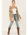 Pendleton Women's Long Sleeve Westerley Cardigan , Tan, hi-res