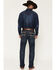 Image #3 - Cinch Men's Ian Dark Wash Slim Bootcut Rigid Denim Jeans, Indigo, hi-res