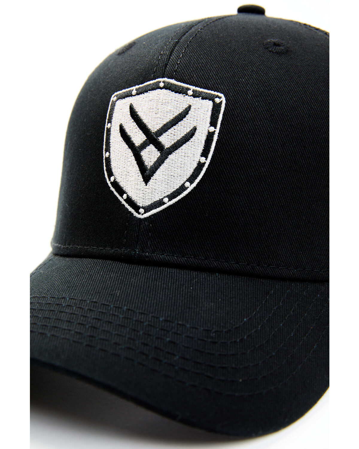 Image #2 - Hawx Men's Shield Logo Patch Ball Cap, Black, hi-res