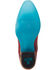 Image #7 - Lane Women's Lexington Western Booties - Snip Toe, Red, hi-res