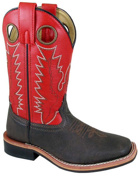Image #1 - Smoky Mountain Boys' Blaze Western Boots - Square Toe, , hi-res