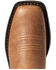 Ariat Boys' Workhog XT Western Boots - Broad Square Toe, Brown, hi-res