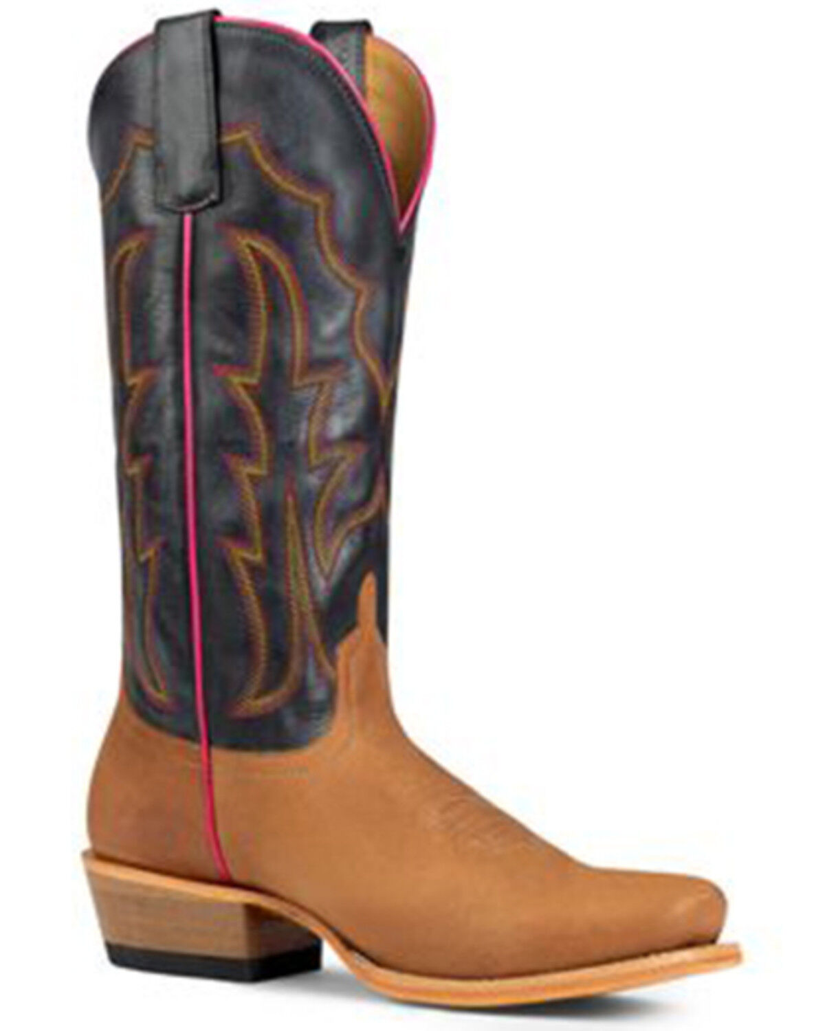 Image #1 - Macie Bean Women's Yippee Ki Heyyy Tall Western Boots - Square Toe, Tan, hi-res
