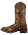 Image #3 - Laredo Women's Secret Garden Western Performance Boots - Broad Square Toe, Brown, hi-res