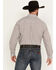 Cinch Men's Medallion Print Long Sleeve Button Down Western Shirt, White, hi-res