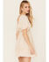 Image #4 - Wishlist Women's Solid Lace Trim Mini Dress, Off White, hi-res