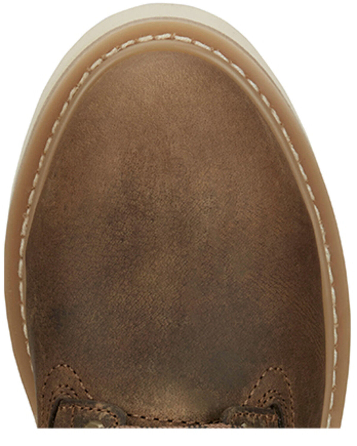 Image #5 - Justin Men's 6" Maxwell Lace-Up Work Boots - Steel Toe, Brown, hi-res