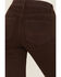 Idyllwind Women's Coffee Bean Mid Rise Rebel Fringe Bootcut Jeans , Dark Brown, hi-res