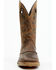 Double H Men's Malign Waterproof Performance Western Roper Boots - Broad Square Toe , Brown, hi-res