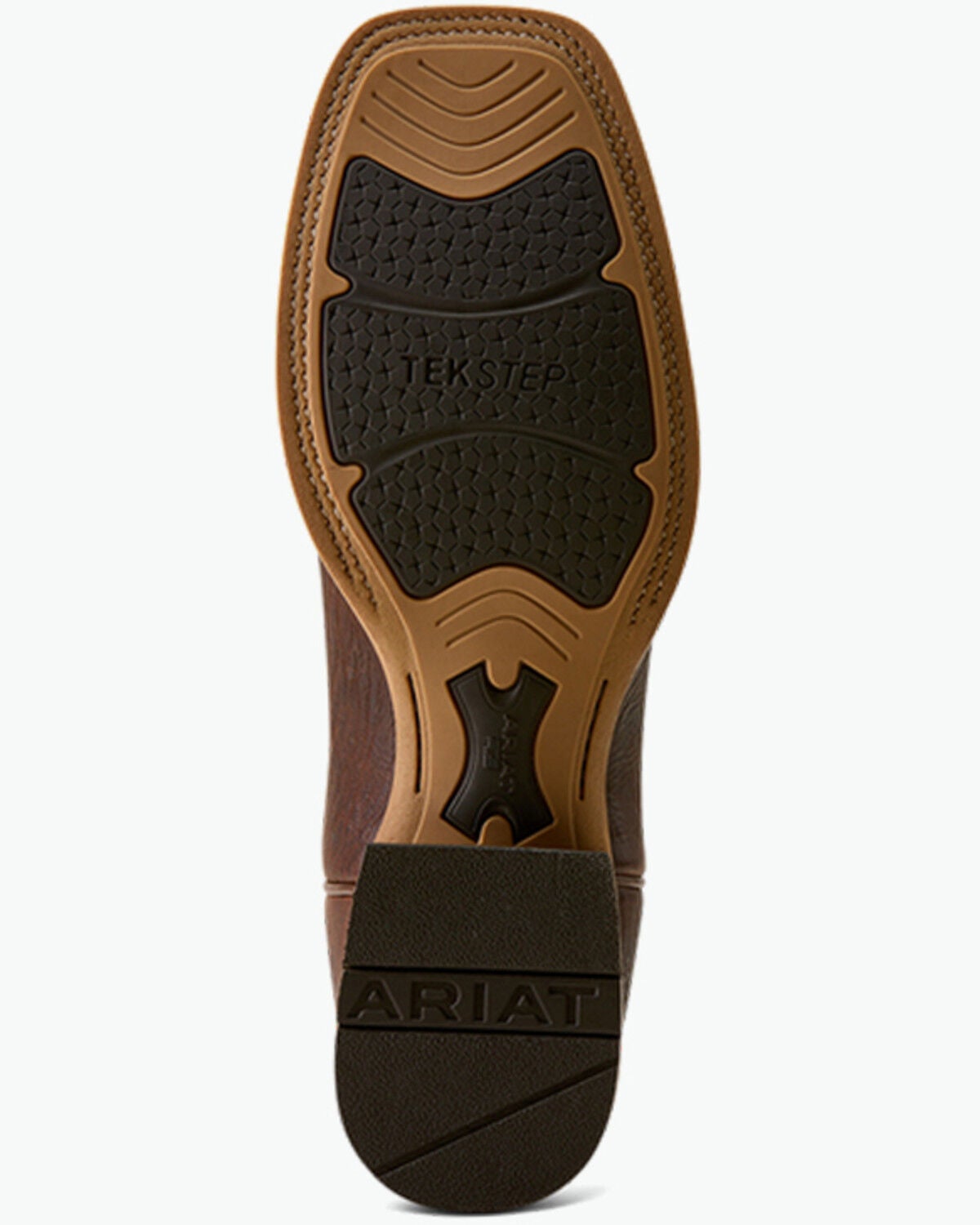 Image #5 - Ariat Men's Walker Performance Western Boots - Broad Square Toe, Brown, hi-res