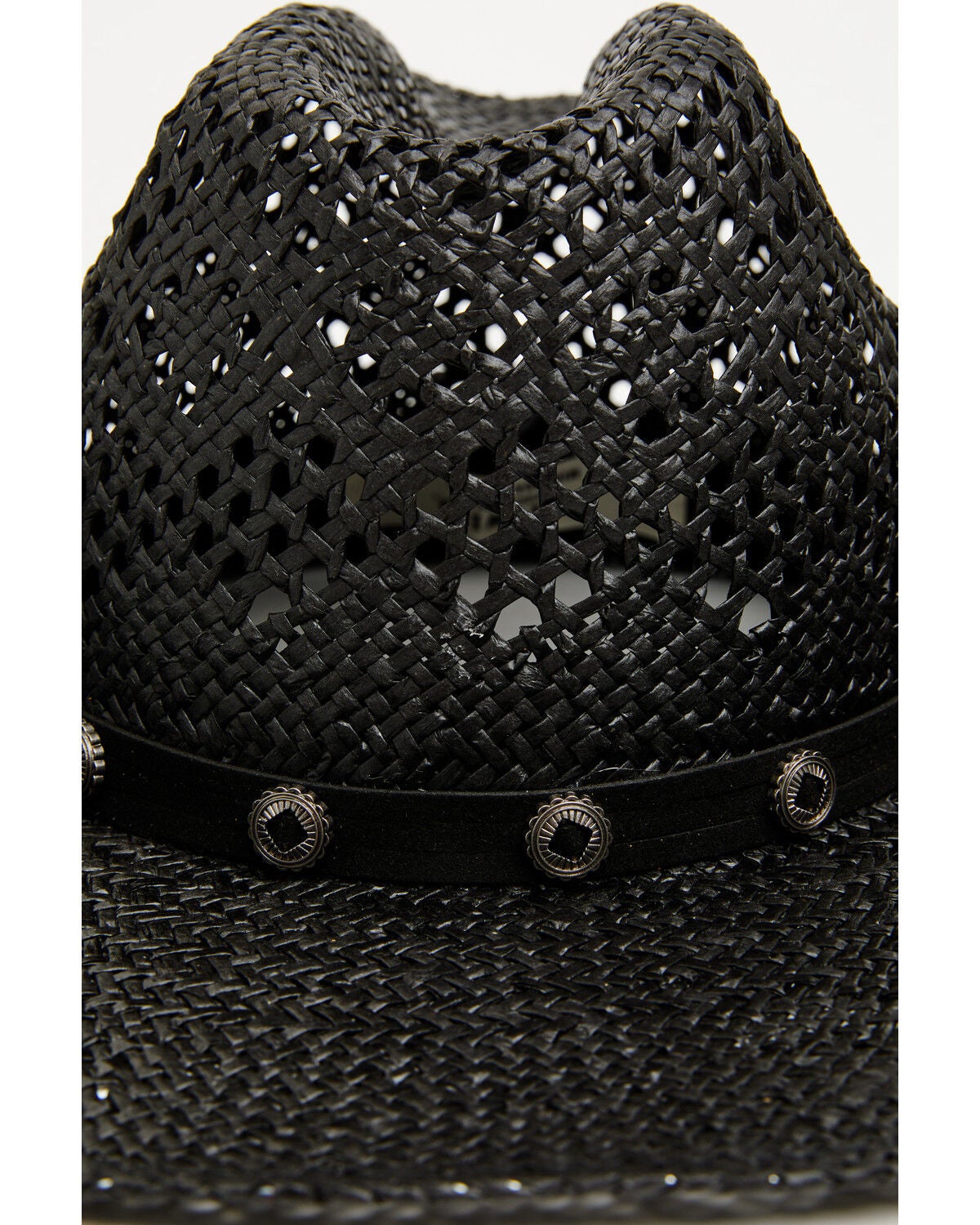 Image #2 - Idyllwind Women's Shelby Straw Cowboy Hat, Black, hi-res