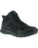 Reebok Men's Sublite Cushion Tactical Mid Shoes - Soft Toe , Black, hi-res