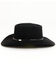 Cody James Men's 3X Wool Gambler Western Hat, Black, hi-res