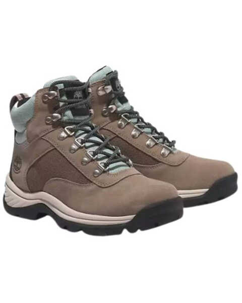 Timberland Pro Women's White Ledge Waterproof Hiking Boots - Soft Toe , Taupe, hi-res