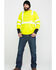 Image #6 - Ariat Men's FR Crew Hi-Vis Long Sleeve Work Shirt , Yellow, hi-res