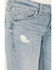 Image #2 - Ariat Women's Light Wash Low Rise Lucy Straight Jeans, Light Wash, hi-res