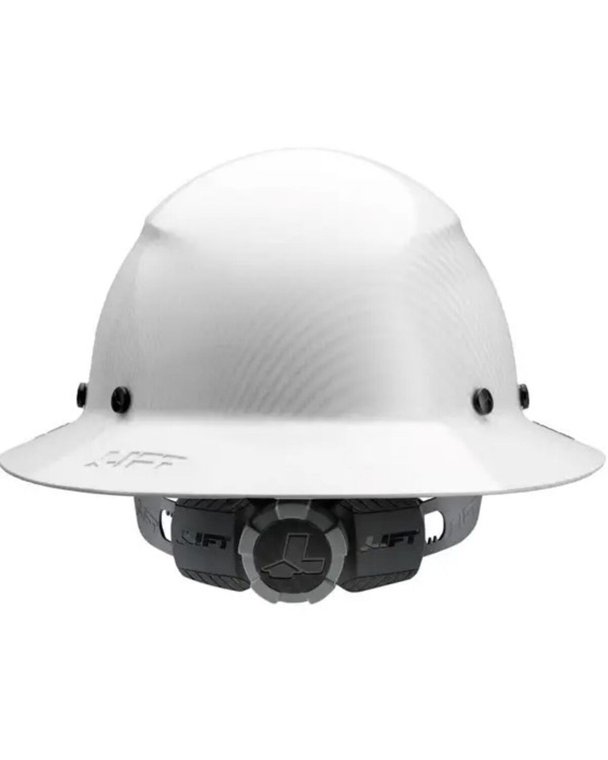 Image #3 - Lift Safety DAX White Carbon Fiber Resin Full Brim Hard Hat, White, hi-res