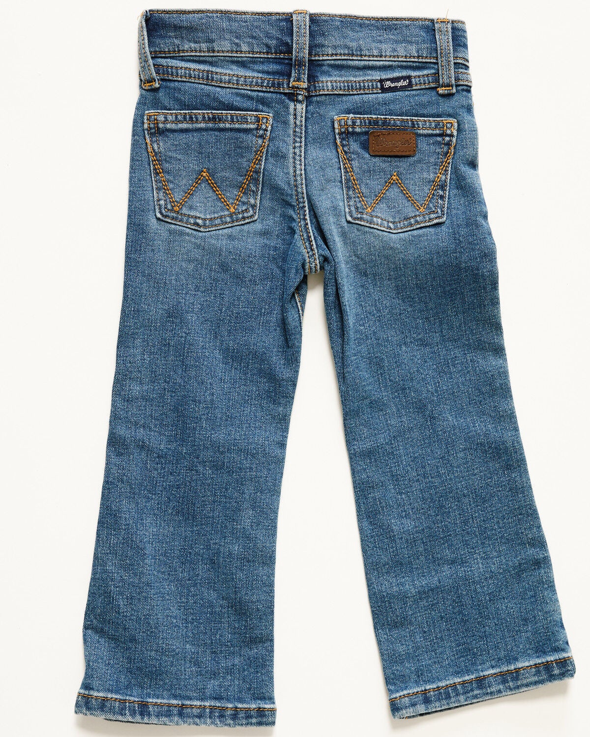 Wrangler Toddler Boys' Medium Wash Country Boy Bootcut Denim Jeans, Medium Wash, hi-res