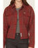 Image #3 - Ariat Women's Rebar Heavy Durastretch Flannel Work Shirt, Red, hi-res