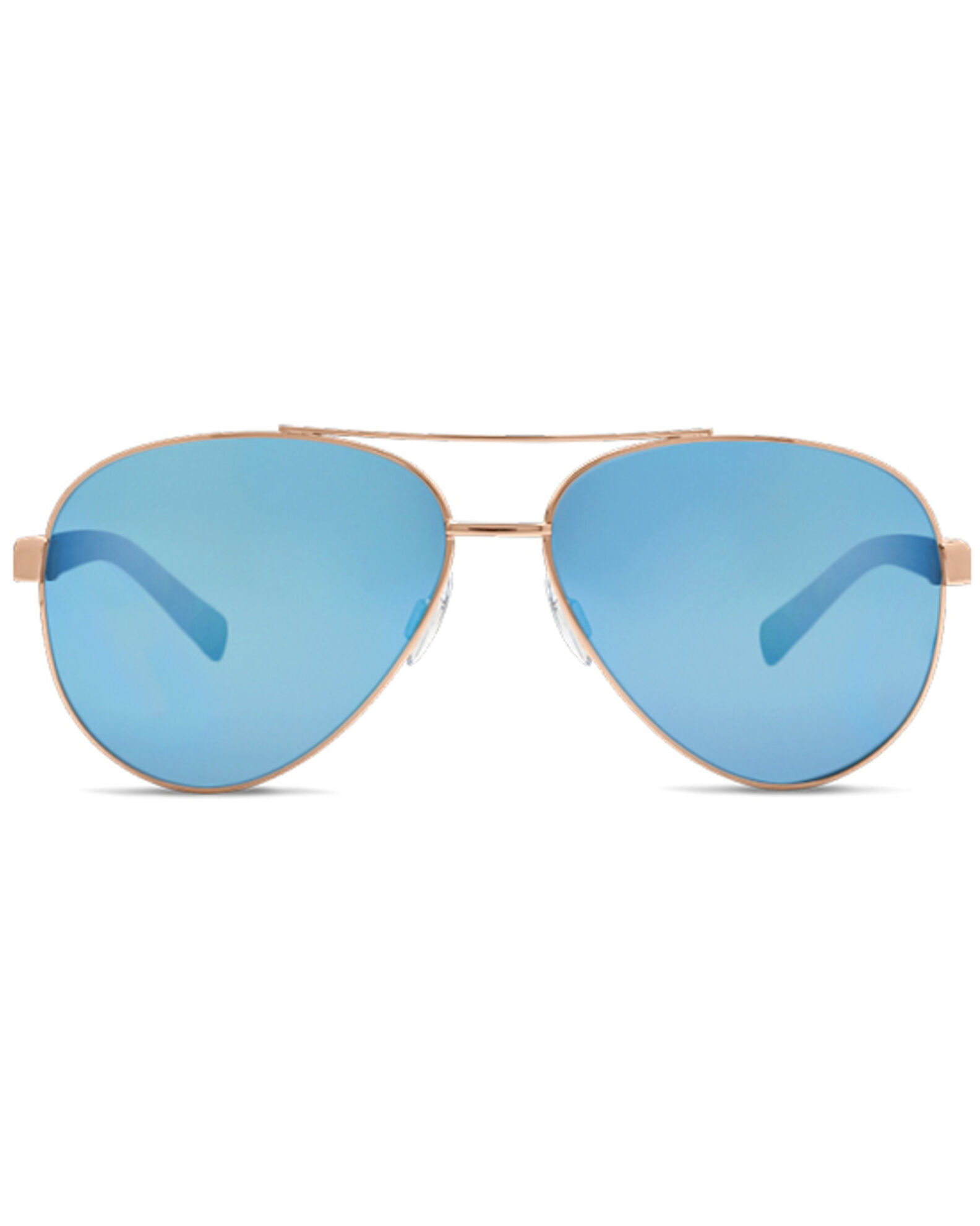 Product Name: Hobie Broad Shiny Gold & Gray PC Polarized Sunglasses