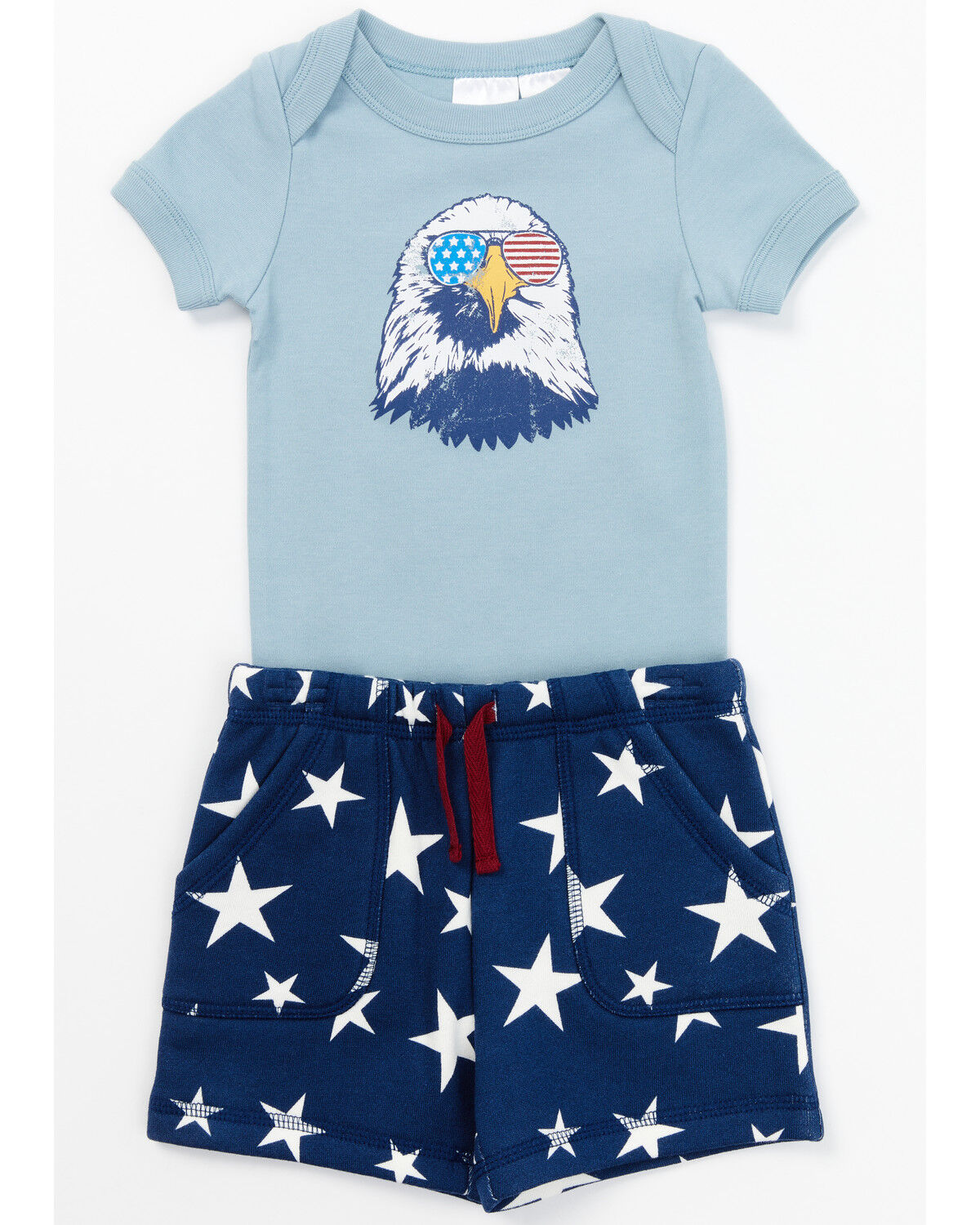 Image #1 - Cody James Infant Boys' Stars Infant Set - 2 Piece, Blue, hi-res