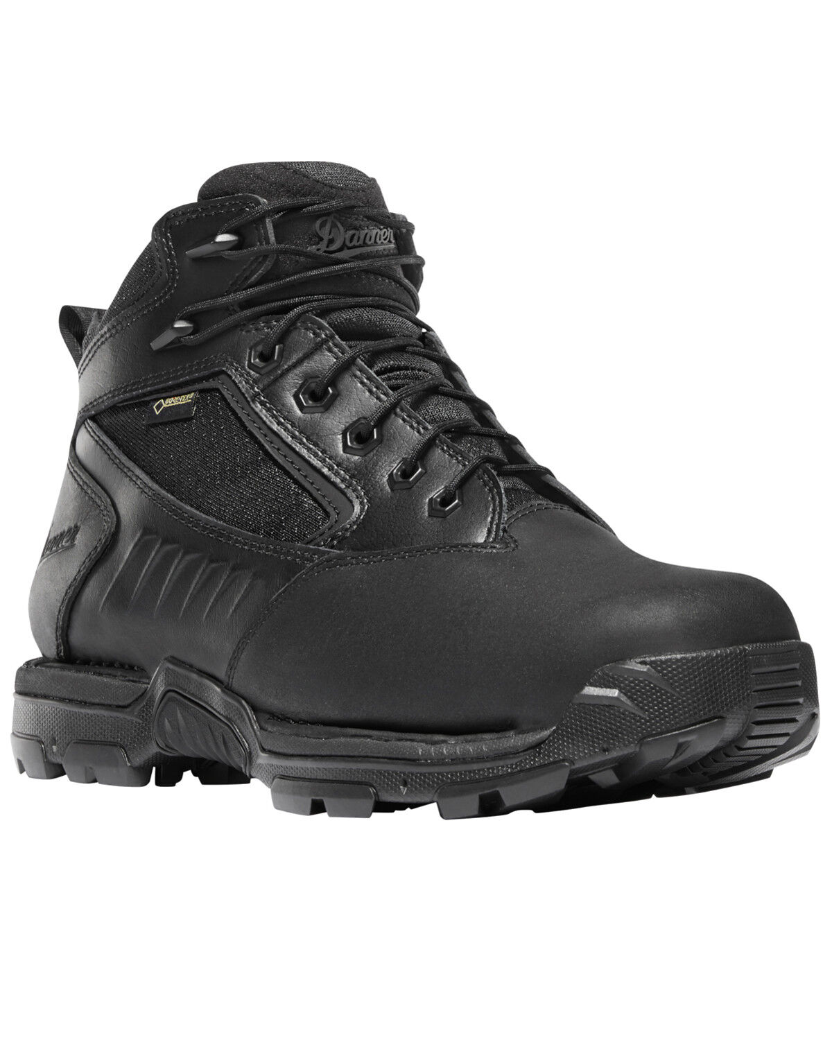 black duty boots