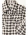 Image #2 - Cowboy Hardware Toddler Boys' Cubed Print Long Sleeve Snap Stretch Western Shirt, Black, hi-res