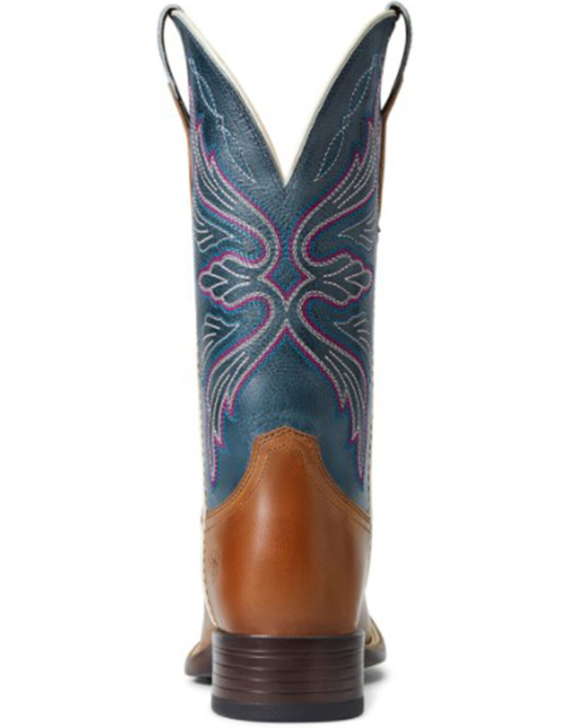 Image #3 - Ariat Women's Almond Buff & Baby Blue Eyes Edgewood Bantamweight Western Performance Boots - Broad Square Toe, Brown, hi-res