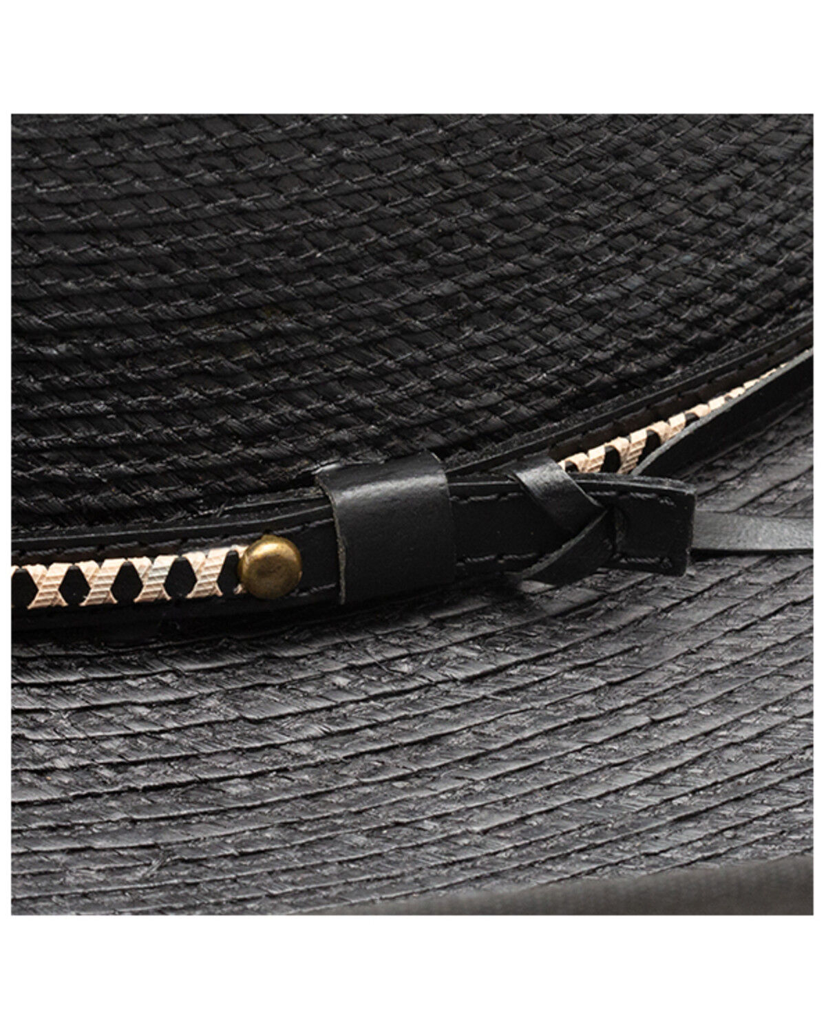 Image #3 - Jason Aldean Asphalt Cowboy Straw Cowboy Hat, Black, hi-res